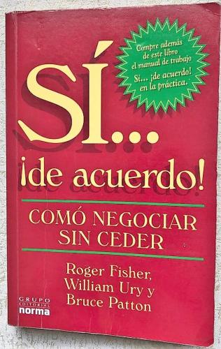 SI - De acuerdo - Como negociar sin ceder